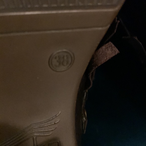 Dansko demi fringe brown Leather clogs size 38 - Picture 7 of 7